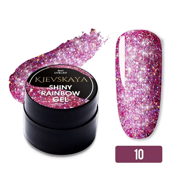 Shiny Rainbow Color gel KIEVSKAYA- 10 - Everin
