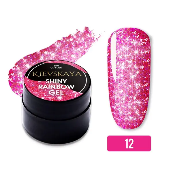 Shiny Rainbow Color gel KIEVSKAYA- 12 - Everin