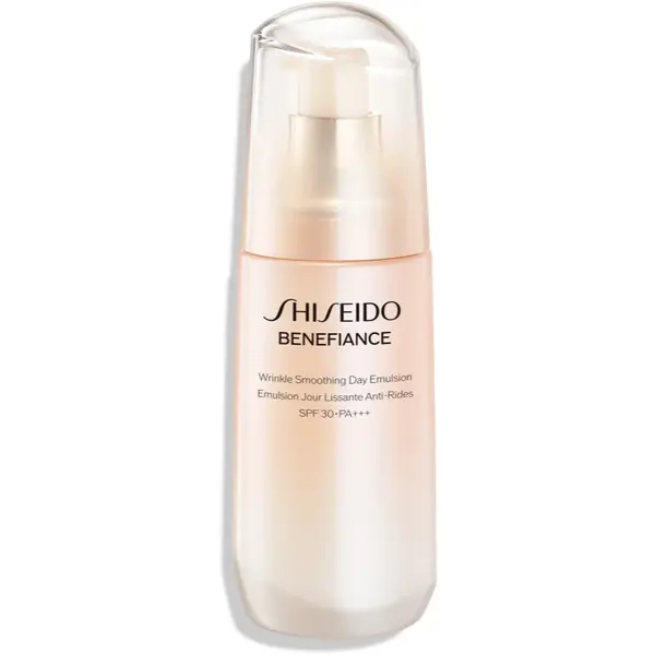 Shiseido Benefiance Wrinkle Smoothing Day Emulsion Emulsie protectoare anti-îmbătrânire SPF 30 75 ml