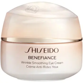 Shiseido Benefiance Wrinkle Smoothing Eye Cream crema hranitoare de ochi pentru a reduce ridurile