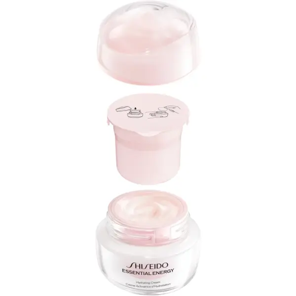 Shiseido Essential Energy Hydrating Cream crema puternic hidratanta rezervă 50 ml