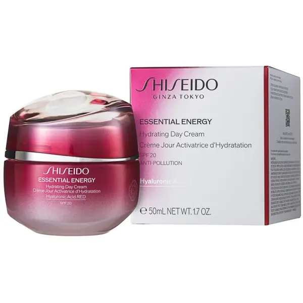 Shiseido Essential Energy Hydrating Day Cream SPF20 Cremă de față hidratantă în profunzime Volum Rezervă 50 ml