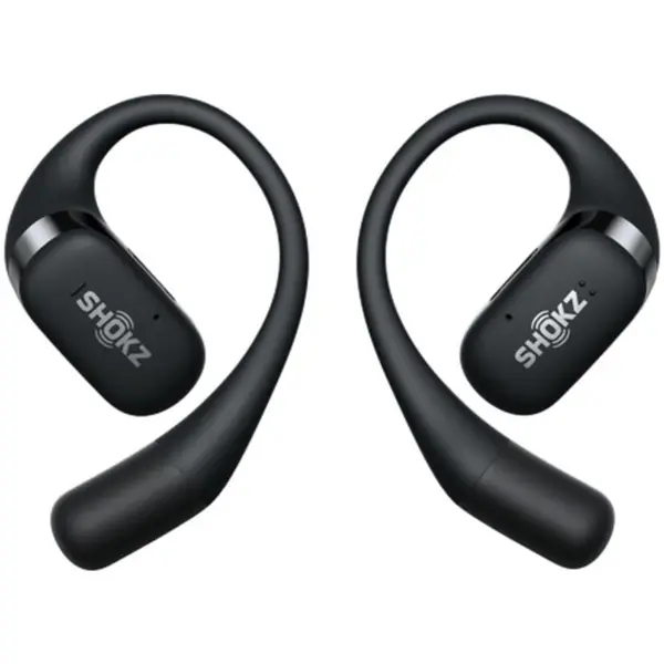 Shokz Casti Shokz OpenFit T910-ST-BK-US , True Wireless, open-ear, Bluetooth 5.2, IP54, Negru