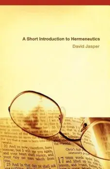 Short Introduction to Hermeneutics, Paperback/David Jasper