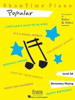 Showtime Piano Popular: Level 2a, Paperback/***