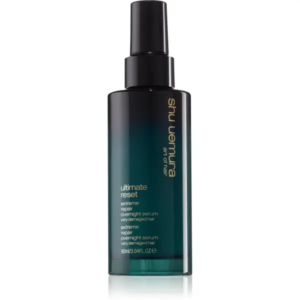 Shu Uemura Ultimate Reset ser de noapte pentru par deteriorat 90 ml