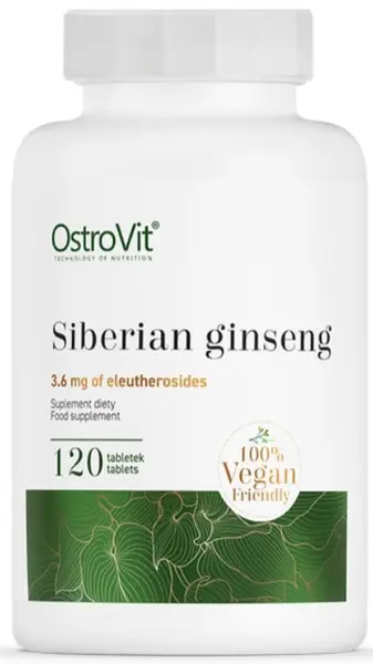 Siberian ginseng, 120 tablete, OstroVit