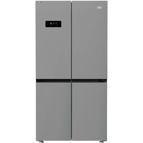 Side By Side Beko GN1416240XPN, No Frost, 572 L, 182 H, Clasa energetica E, Inox Look