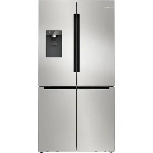 Side by side Bosch KFD96APEA, 574 l, NoFrost, Touch control, Dozator apa/gheata, Multi Air Flow, Home Connect, Clasa E (Inox antiamprenta)