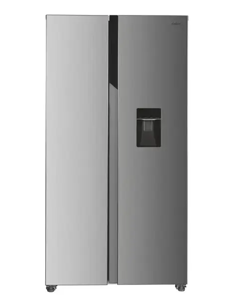 Side By Side CANDY CHSBSO-6174XWD, 529 l, Clasa E, No Frost, Dozator apa, Fast Freeze, H 177 cm (Inox)
