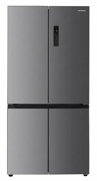 Side by Side Multidoor Heinner HSBS-HM522MDNFXE++, 522 l, Clasa E, Total No Frost, Multi Air-Flow, InoxCool, H 190 cm (Inox)