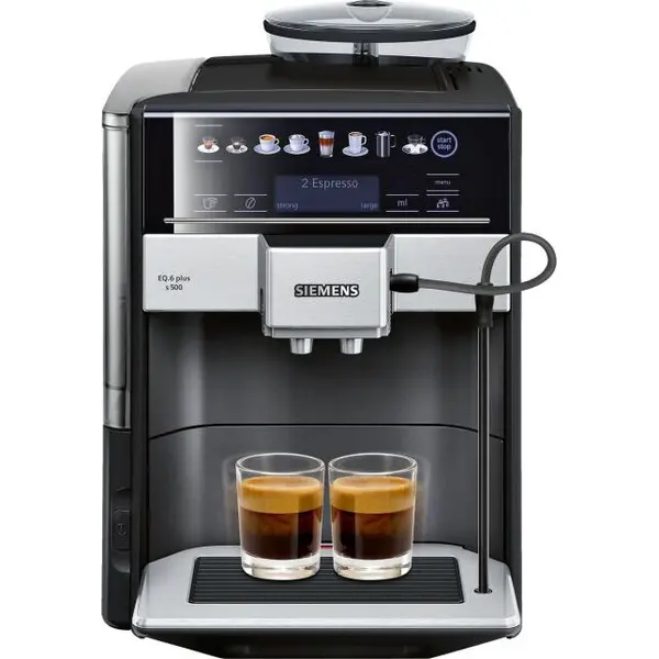 SIEMENS Espressor Siemens TE655319RW EQ6, 1500 w, 19 bar
