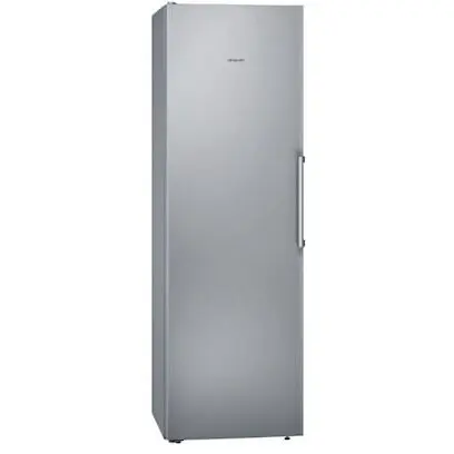 SIEMENS Frigider cu o usa Siemens iQ300 KS36VVIEP, 346 l, 186 cm, iluminare LED, hyperFresh, Clasa E, Otel inoxidabil anti-amprenta