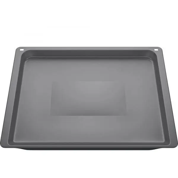 SIEMENS Tava de copt emailata cu strat antiaderent SIEMENS HZ531010 - 17004291, L45.5cm, l37.5cm, H3cm, G1.2kg, Greutate maxima admisa 16kg, Maximum 300°C, DW Safe, Anthracite