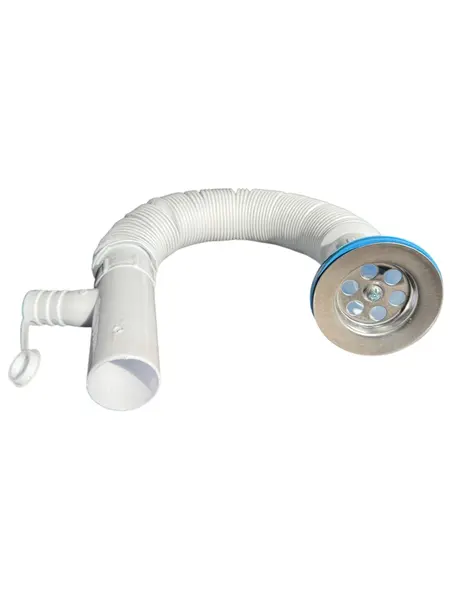Sifon Flexibil plastic 32"cu adaptor pt masina de spalat