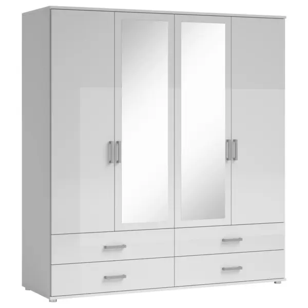 Șifonier, 180/190/51 cm, alb