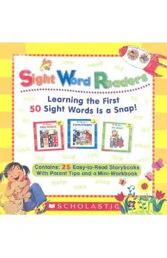 Sight Word Readers Parent Pack: Learning the First 50 Sight Words Is a Snap! [With Mini-Workbook] - Scholastic Teaching Resources
