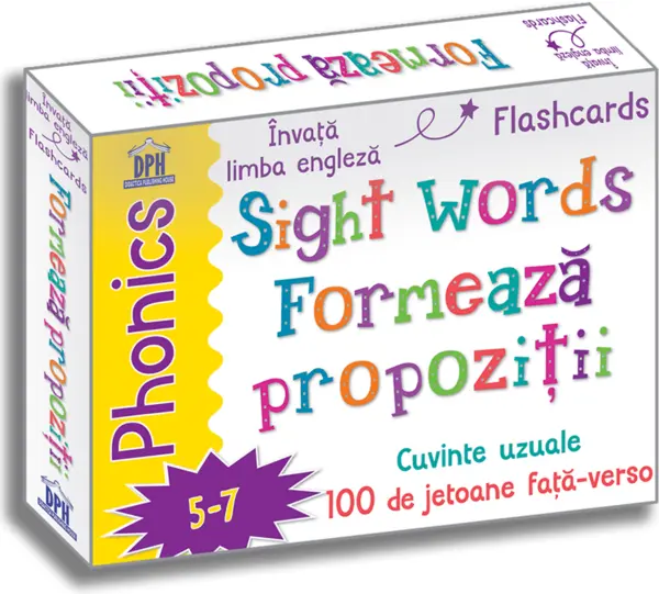 Sight words. Formeaza propozitii - Jetoane limba engleza | Fran Bromage