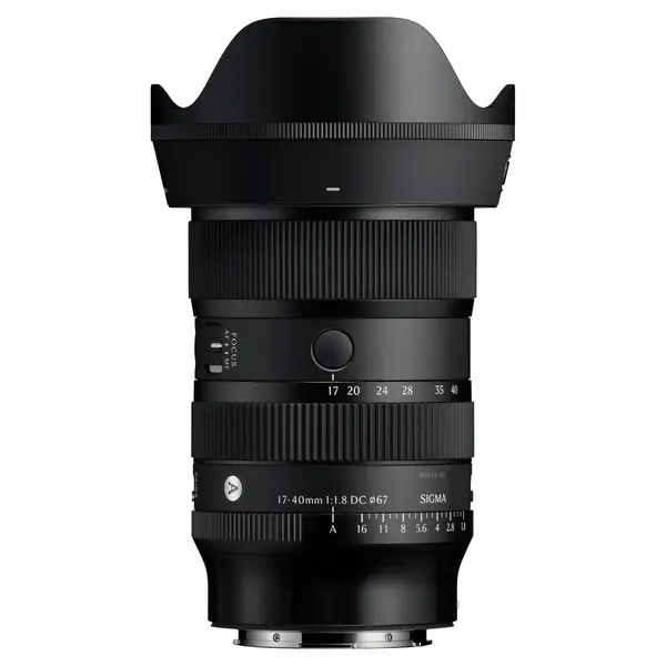 Sigma 17-40mm F1.8 DC DN Art Obiectiv Mirrorless, Zoom Intern, Motor HLA, Diafragma 11 Lamele, Filtru 67mm, Montura L-Mount