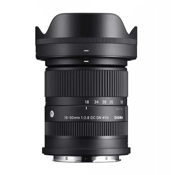 Sigma 18-50mm F2.8 DC DN Contemporary Obiectiv foto mirrorless, Format APS-C, Diafragma F2.8, Filtru 55mm, Montura L-Mount