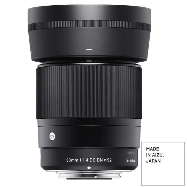 Sigma 30mm F1.4 DC DN Contemporary Obiectiv Foto, Format APS-C, Montura Canon RF, Diafragma F1.4, Seria Contemporary