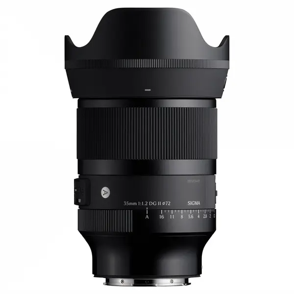 Sigma 35mm F1.2 DG II Art, Obiectiv Mirrorless, Diafragma F1.2, Design optic 17 elemente, Sistem dual HLA, Montura Sony E