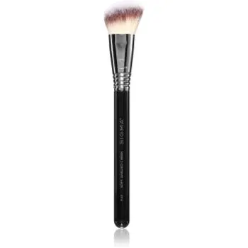 Sigma Beauty Face F43 Soft Angled Cheek pensulă teșită pentru fardul de obraz