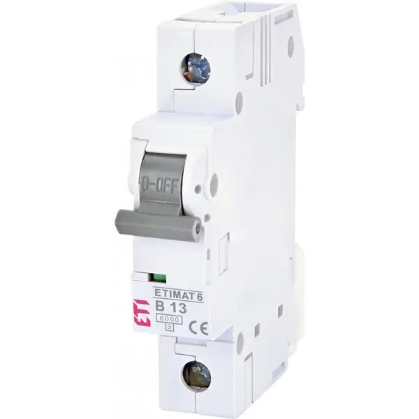 Siguranta automata 1P 13A curba B 6kA Eti 002111515