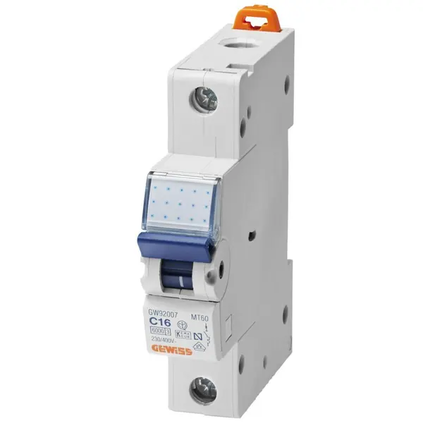 Siguranta automata 1P 6A curba B 4.5kA Gewiss GW92305