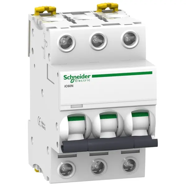 Siguranta automata Acti9 Ic60N 3P 25A 6kA curba B Schneider A9F73325