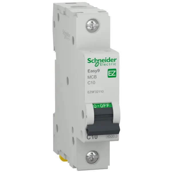 Siguranta automata Easy9 1P 10A 4500A curba C Schneider EZ9F32110
