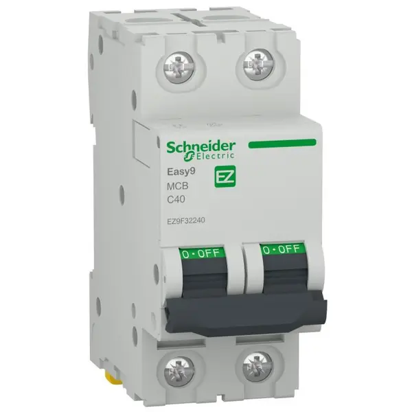 Siguranta automata Easy9 2P 40A 4500A curba C Schneider EZ9F32240