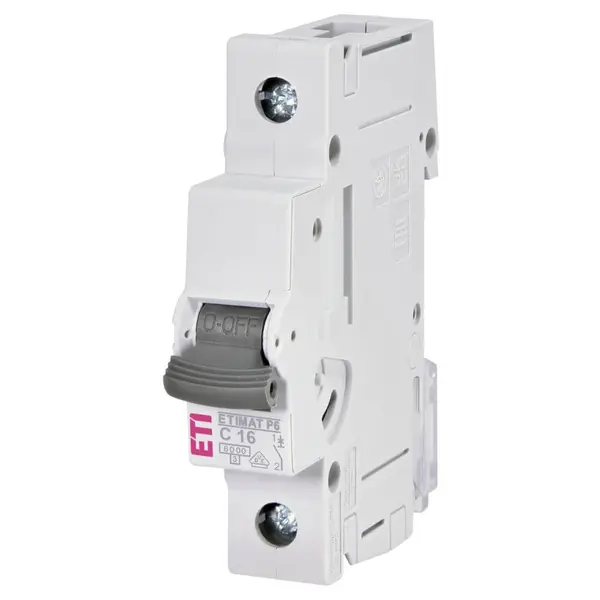 Siguranta automata ETIMAT P6 1p C16 - ETI 001900030