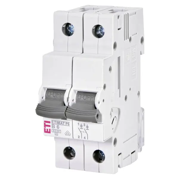 Siguranta automata ETIMAT P6 2p B6 - ETI 001900207