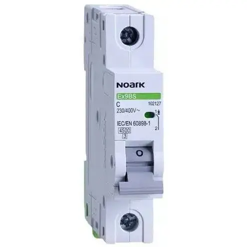 Siguranta automata Ex9BS 1P, 2A, 4.5kA curba C Noark 102117