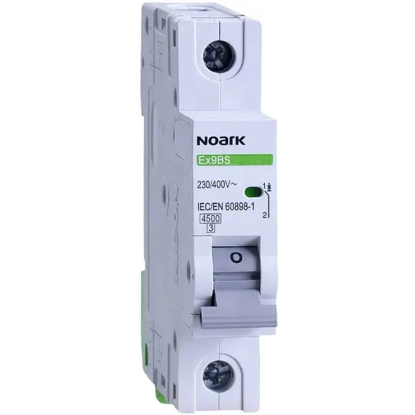 Siguranta automata Ex9BS 1P, 6A, curba B, 4.5kA Noark 102030