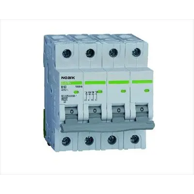 Siguranta automata Ex9BS 4P, 32A, curba C, 6kA Noark 100176