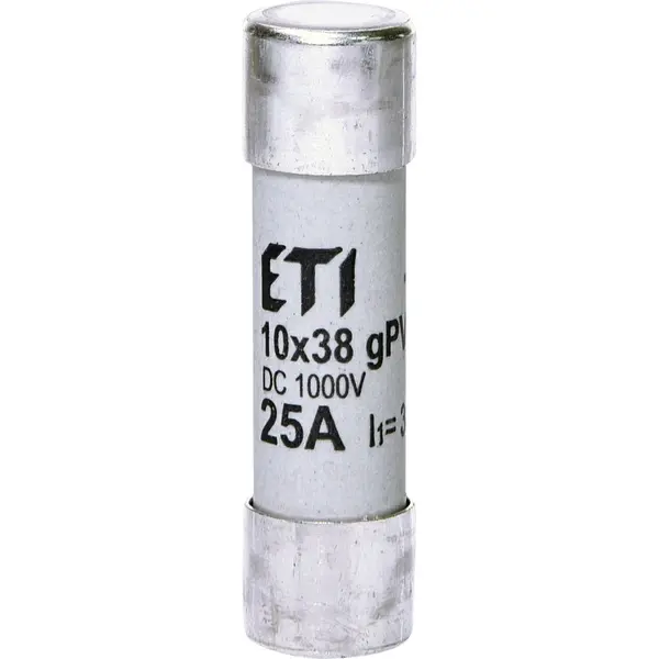 Siguranta fuzibila CH10x38 gPV 25A/1000V DC Eti 002625139