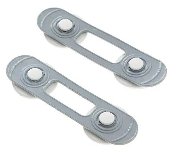 Siguranță multifuncțională BabyJem - Mini, 2 bucăți , Gray
