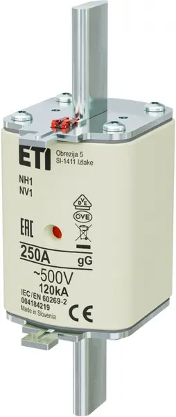 siguranta nh1 gg 250a/500v 004184219