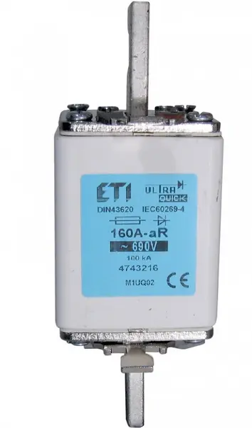 siguranta nh1 uq02 ar 160a/690v 004743216