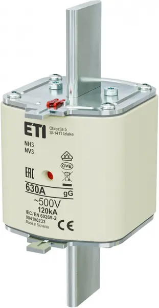 siguranta nh3 gg 630a/500v 004186233