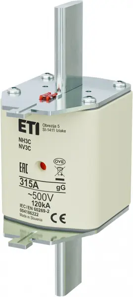 siguranta nh3c gg 315a/500v 004186222