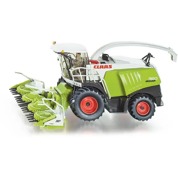 Siku Jucarie model Siku Farmer Combination Class Jaguar 960, Scara 1:50, Metal si plastic