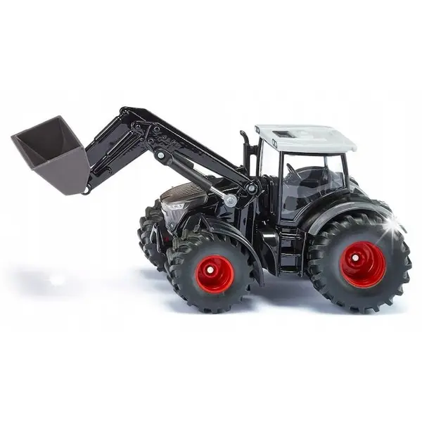 Siku Model tractor Siku Fendt 942 S1990, scara 1:50, metal si plastic, incarcator frontal mobil