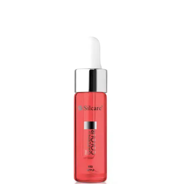 Silcare The Garden of Colour Regenerating Cuticle and Nail Oil 15ml - Apple Red