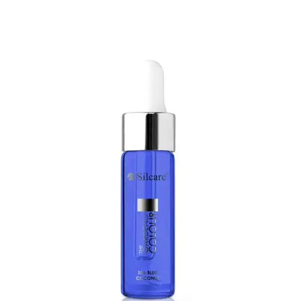 Silcare The Garden of Colour Regenerating Cuticle and Nail Oil 15ml - Coconut Sea Blue