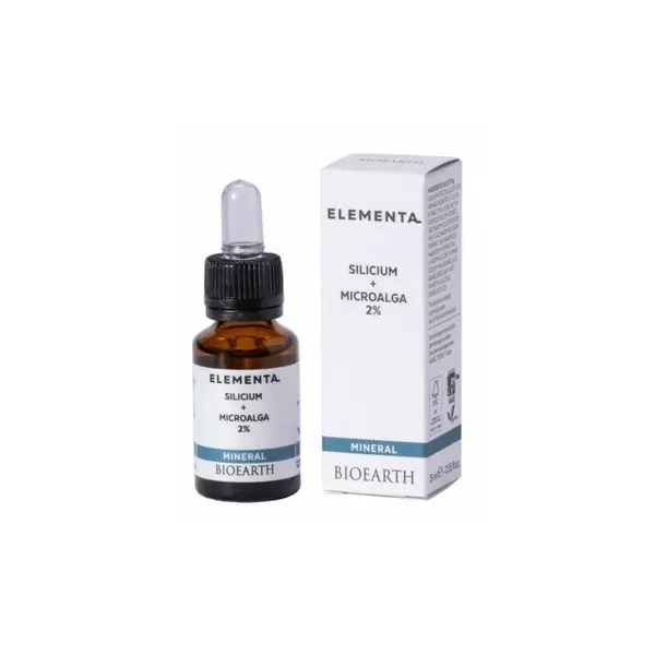 Siliciu si Alge Ser Beauty Booster 15ml, Elementa Bioearth