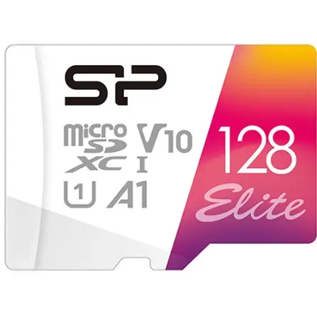 Silicon power Card de memorie Silicon Power Elite microSDXC, 128 GB, UHS-I, A1, V10