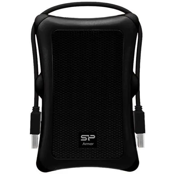 Silicon power Hard disk extern Silicon-Power Armor A30 2TB 2.5 inch USB 3.2 Black
